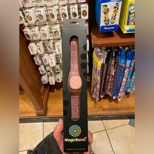 NEW 2024 Disney Parks MagicBand+ MagicBand Plus New Sparkle Glitter Pink BNWT
